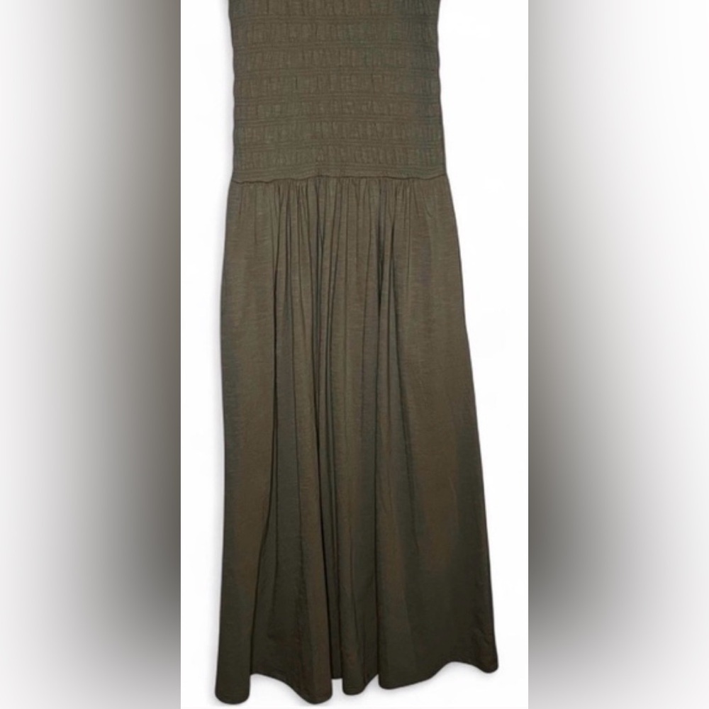 Universal Thread Mid Length Muted Olive Green Sle… - image 2